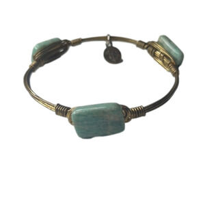 BOURBON and Bowties Aqua Bangle